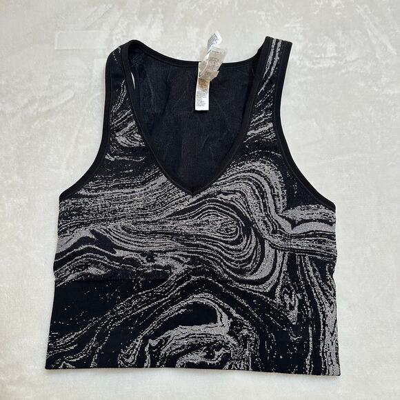 Athleta Aurora Seamless Shine Crop Tank sz XS - Picture 2 of 8